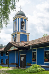 Street and old houses in Koprivshtitsa, Bulgaria