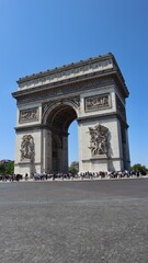 Fototapeta na wymiar Photo Arc de Triomphe Paris France europe