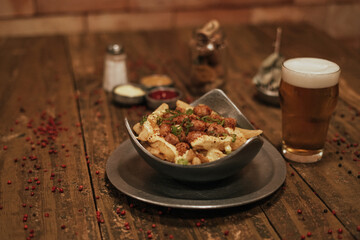 bar food - salchipapa
