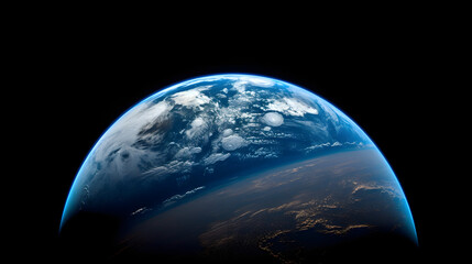 宇宙から見た地球の壮大な景観 No.036 | A Majestic View of Earth from Space Generative AI