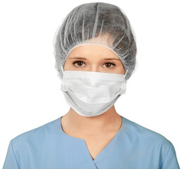 Female Surgeon - Isolated