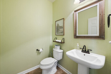 Obraz na płótnie Canvas home bathroom 