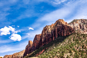 Fototapeta premium mountains in Zion National Park
