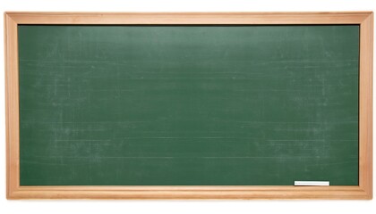 Green Chalkboard background, Chalk blackboard, empty school blackboard, Back to School concept, Generative AI