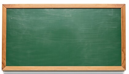 Green Chalkboard background, Chalk blackboard, empty school blackboard, Back to School concept, Generative AI