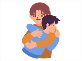 Father day People Character illustration