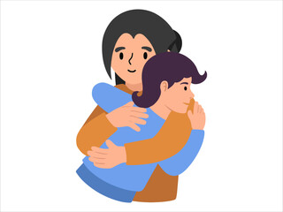 Mother day People Character illustration

