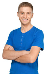 Obraz premium Portrait of a Smiling Man