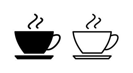 Cup coffee icon vector. coffee cup icon. mug