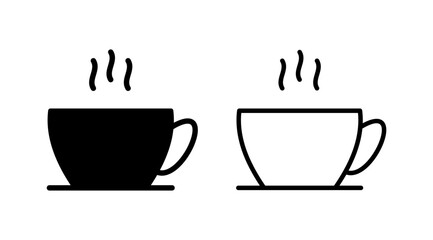 Cup coffee icon vector. coffee cup icon. mug