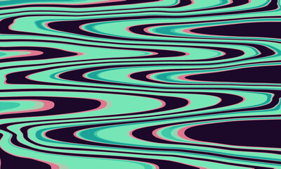 Abstract liquid marble background. Dynamic wavy pattern gradient. Abstract vibrant psychedelic background. Vector illusration