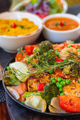 chicken and vegetable soup