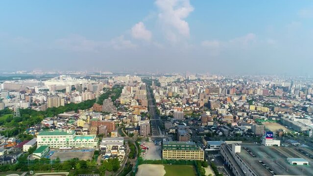 東京葛西の空撮
