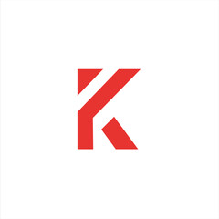 Minimalist K Logo. Selling Minimalist K Logo. Suitable for companies and any sector, especially companies in the field of social media media  App Initial name Corporate Entertainment etc.