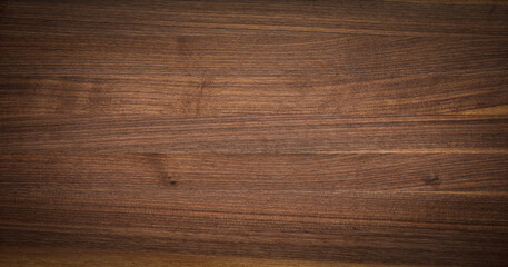 Obraz na płótnie Canvas Dark tone wood planks texture background. Wooden table top. Old wood texture.