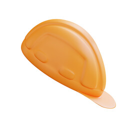 3d illustration safety helmet 