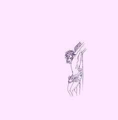 THESE HIGH QUALITY JESUS VECTOR FOR USING VARIOUS TYPES OF DESIGN WORKS LIKE T-SHIRT, LOGO, TATTOO AND HOME WALL DESIGN
