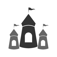 Castle logo icon design