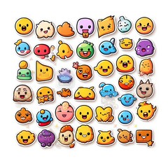 Cute icon for graphic resources generated from Ai.