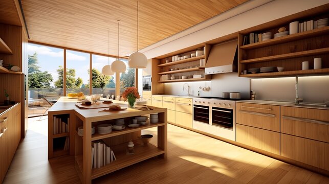 modern ketchen room