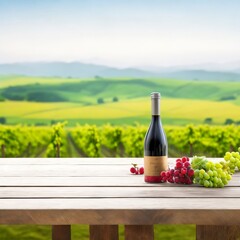 Fototapeta premium bottle of wine