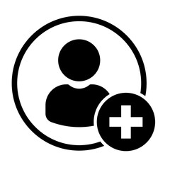 add new user icon PNG image