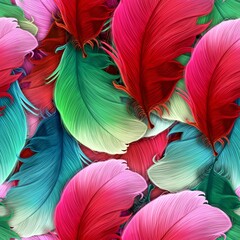 colorful feathers patterns background wallpaper with different designs using illustration artwork
