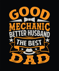 dad t-shirt design, best papa, typography, father and son, 