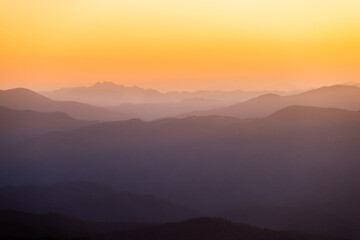 Fototapeta premium colorful dramatic sky with cloud at sunset.beautiful sky with clouds background