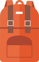 リュック　イラスト素材ベクター
