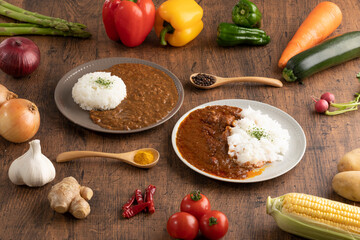 カレーライスとスパイス　Curry Rice