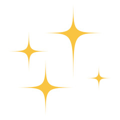 Obraz premium gold star element