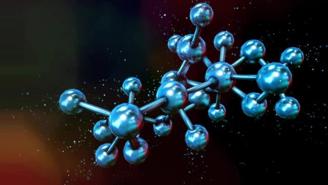 Dive into the microscopic world with this visually striking 3D representation of a molecule. Ideal for projects in science, education, or biotechnology, reworked generative AI
