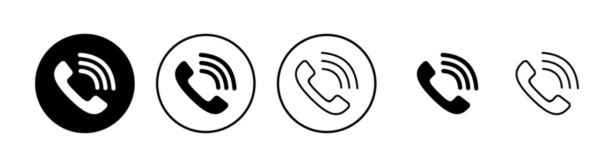 Call icons set. Phone icon vector. mobile phone. telephone icon