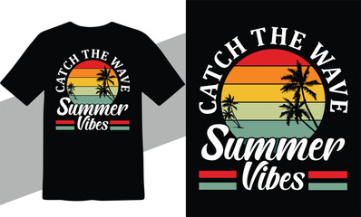 Summer T-Shirt Design, t-shirt design vector