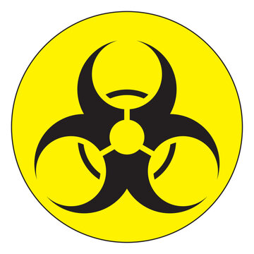 biohazard warning sign illustration