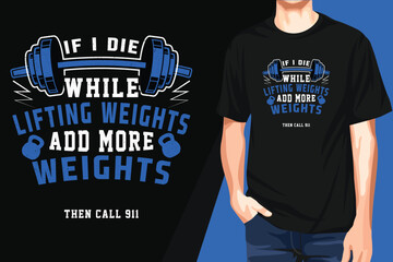 Gym Fitness  t shirt design concept and t shirt design