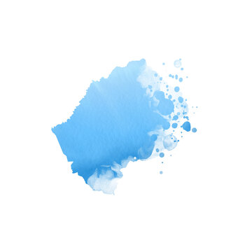 recommend clip art: Country map watercolor sublimation background on white background. Lesotho