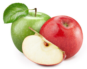 Apple isolated on white background