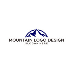 mountain logo design