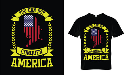 Fototapeta premium Funny 4th of July Shirt design USA, Independence Day vector template, America.