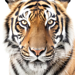 Fototapeta premium Closeup of a Tiger's (Panthera tigris) face