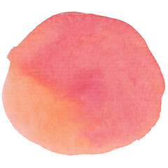 Watercolor circle texture. Watercolor circle elements for design.