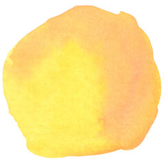 Watercolor circle texture. Watercolor circle elements for design.