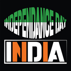 best happy india independance day t shirt design vector