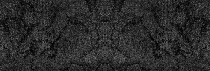 Seamless black and white carpet rug texture background from above