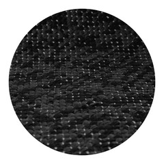 Seamless black and white carpet rug texture background from above