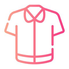pajamas Line Gradient Icon