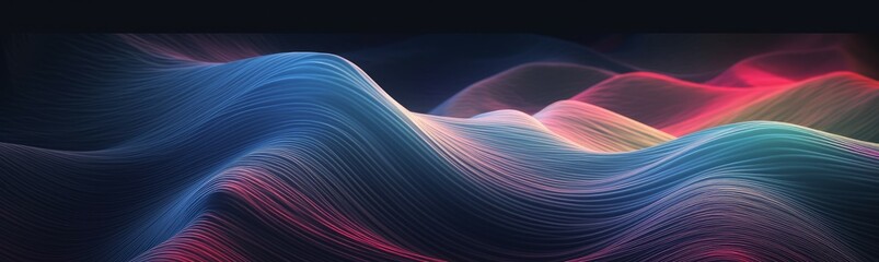 Abstract background texture with stunning landscape. Generative AI