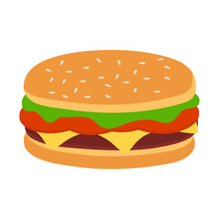 Hamburger Illustration